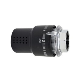 TESTA TERMOSTATICA ARIA C/SENSORE LIQUIDO Nero M30 x 1,5