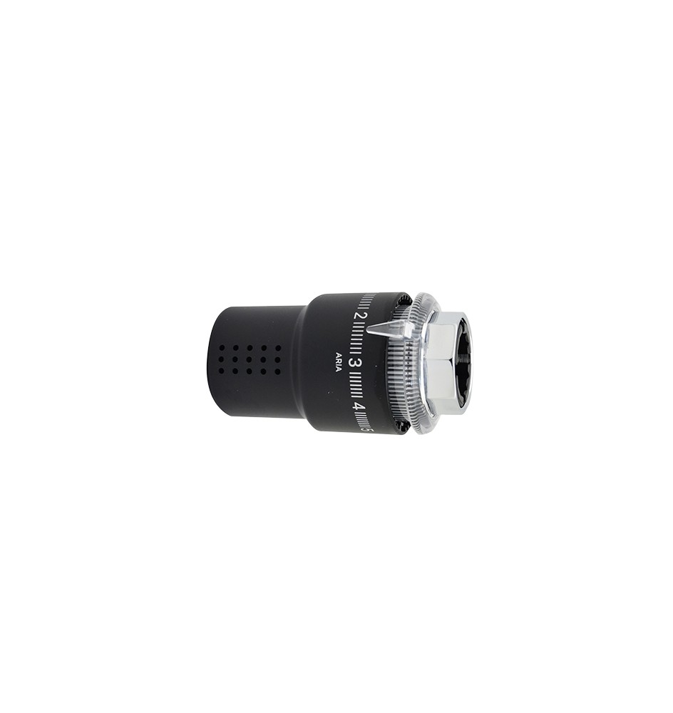 TESTA TERMOSTATICA ARIA C/SENSORE LIQUIDO Nero M30 x 1,5