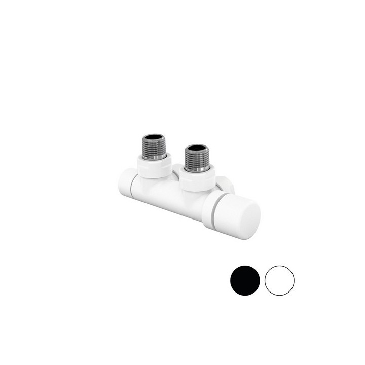 VALVOLA MONO-BITUBO TIPO P Bianco