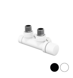 VALVOLA MONO-BITUBO TIPO P Bianco Opaco