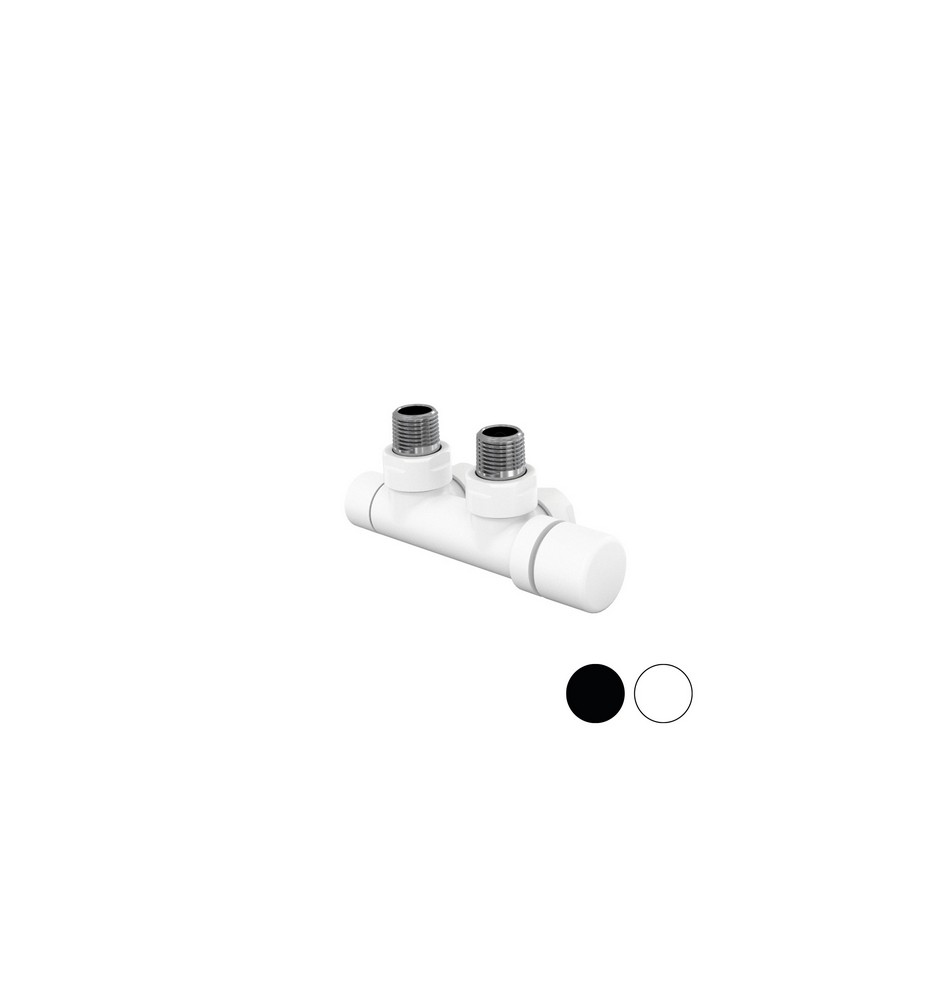 VALVOLA MONO-BITUBO TIPO P Bianco Opaco
