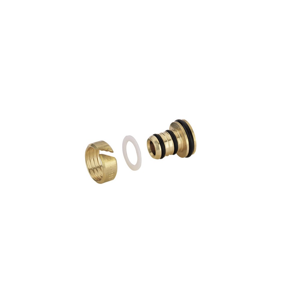 COPPIA RACCORDI EUROCONO PER TUBAZIONE IN MULTISTRATO 16 x 2 mm