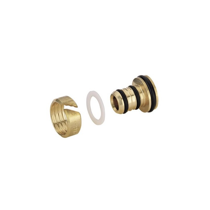 COPPIA RACCORDI EUROCONO PER TUBAZIONE IN MULTISTRATO 16 x 2 mm