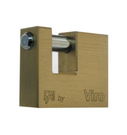 VIRO 508 LUCCHETTO FAI P/SERRANDA 60MM OTTONE
