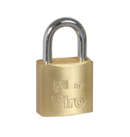 VIRO 551 LUCCHETTO FAI ARCO 20MM OTTONE