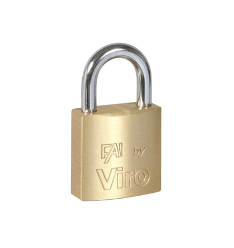VIRO 552 LUCCHETTO FAI ARCO 25MM OTTONE