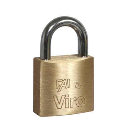 VIRO 553 LUCCHETTO FAI ARCO 30MM OTTONE