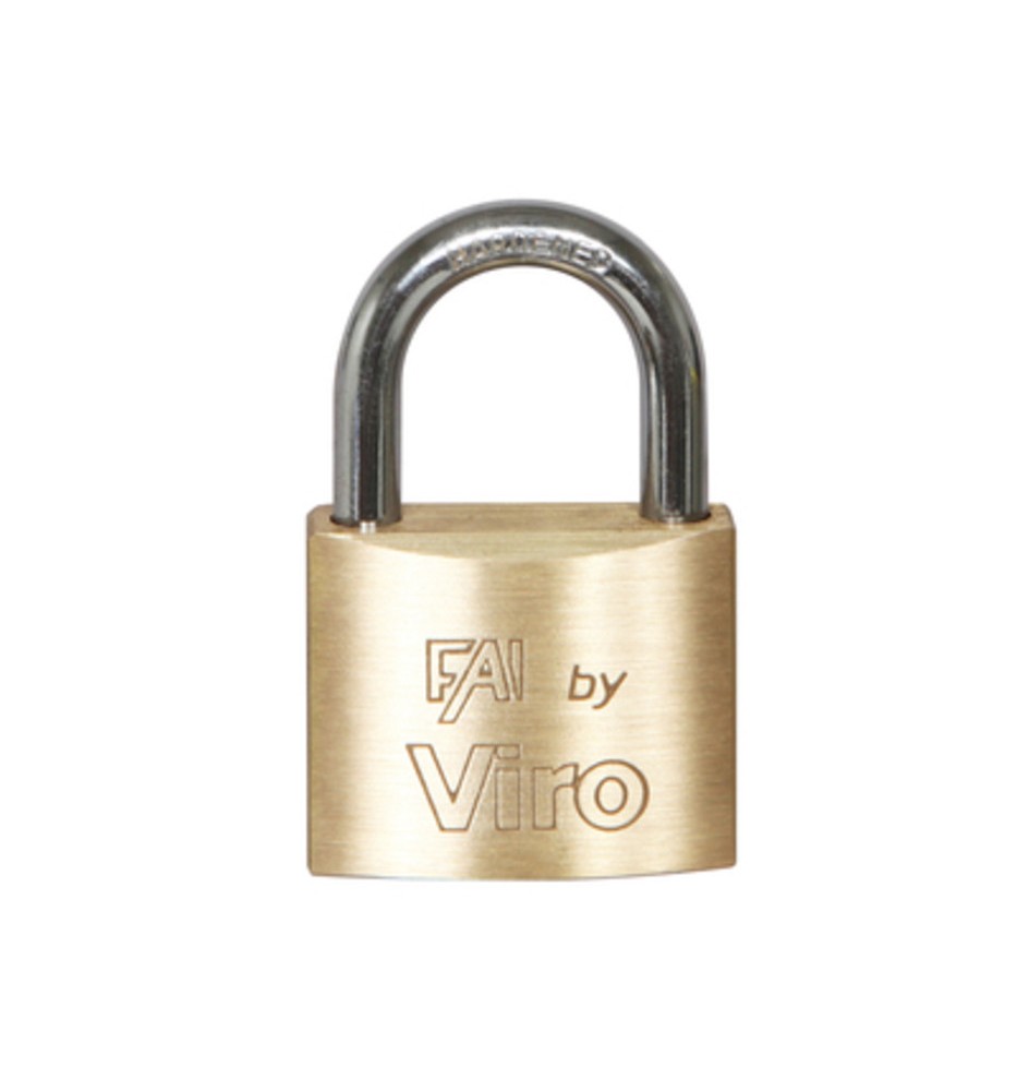 VIRO 554 LUCCHETTO FAI ARCO 40MM OTTONE