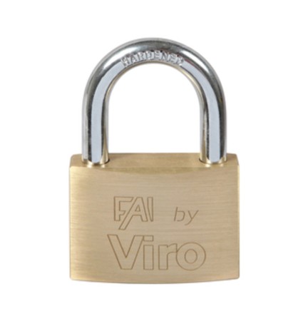 VIRO 556 LUCCHETTO FAI ARCO 60MM OTTONE