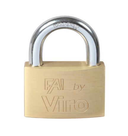 VIRO 557 LUCCHETTO FAI ARCO 70MM OTTONE