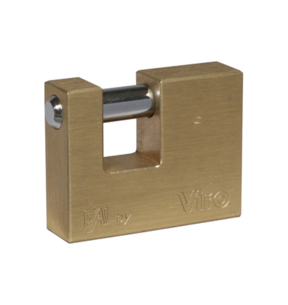 VIRO 506 LUCCHETTO FAI P/SERRANDA 70MM OTTONE