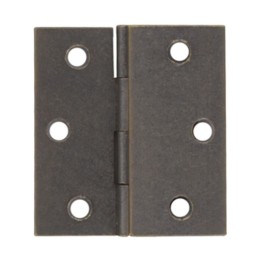 CERNIERA FRESATA 1/2 COLLO OTTONE BRON 40X35 MM*