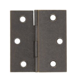 CERNIERA FRESATA 1/2 COLLO OTTONE BRON 40X35 MM*