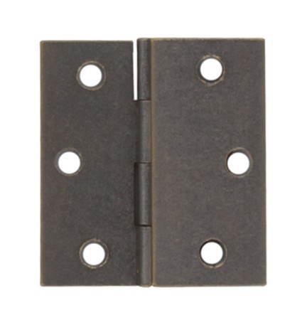 CERNIERA FRESATA 1/2 COLLO OTTONE BRON 40X35 MM*