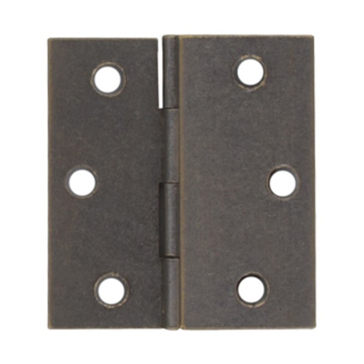 CERNIERA FRESATA 1/2 COLLO OTTONE BRON 40X35 MM*