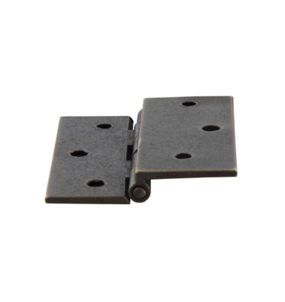 CERNIERA FRESATA 1/2 COLLO OTTONE BRONZ 50X40 MM*