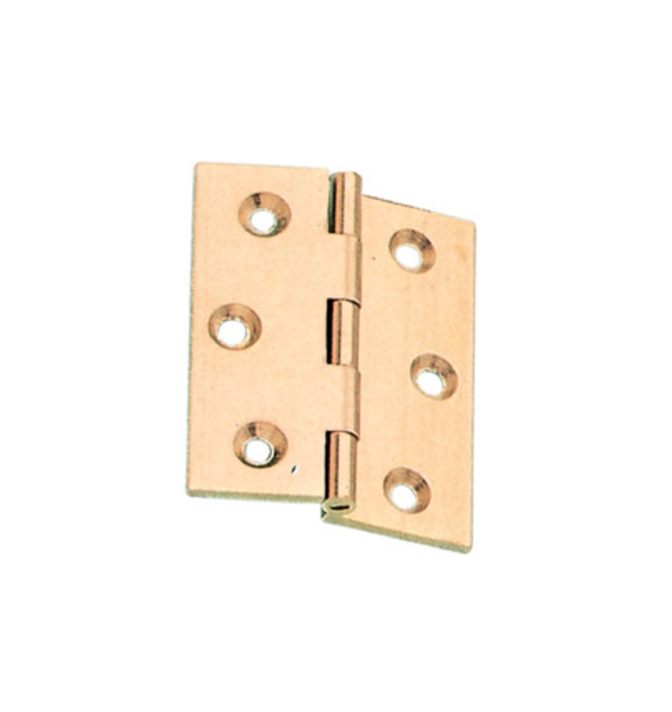 CERNIERA FRESATA 1/2 COLLO OTTONE SATIN 50X40 MM**
