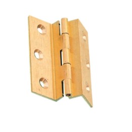 CERNIERA FRESATA C/COLLO OTTONE SAT 40X35 MM**