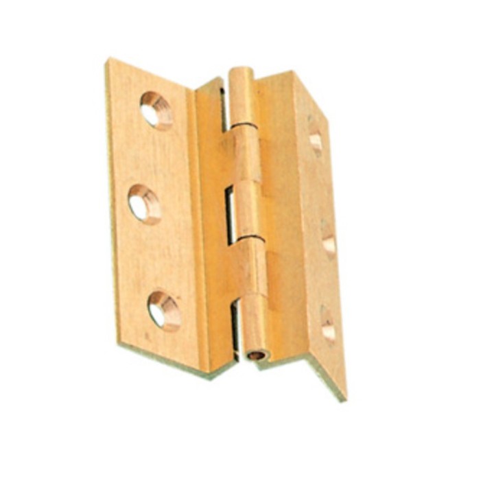 CERNIERA FRESATA C/COLLO OTTONE SAT 40X35 MM**