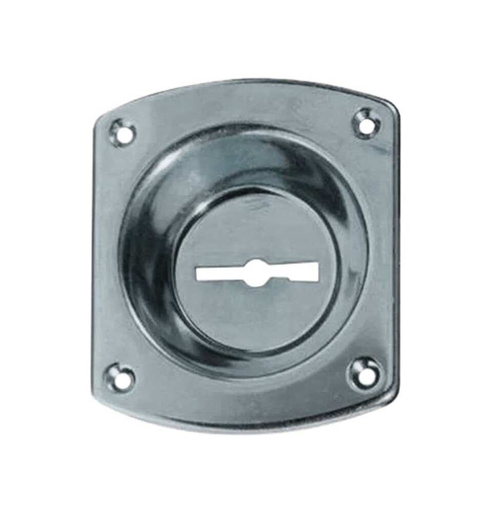 CR 32 MOSTRINA P/SERRATURA DM CROMATA C/INCAVO 12MM