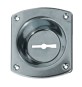 CR 32 MOSTRINA P/SERRATURA DM CROMATA C/INCAVO 12MM