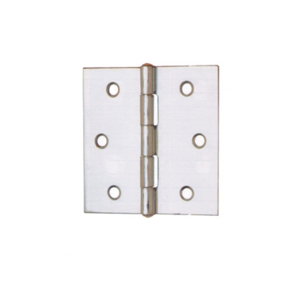 CERNIERA PERNO FISSO 121 ACC ZINC 50 X 50 MM