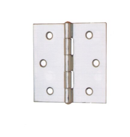 CERNIERA PERNO FISSO 121 ACC ZINC 50 X 50 MM