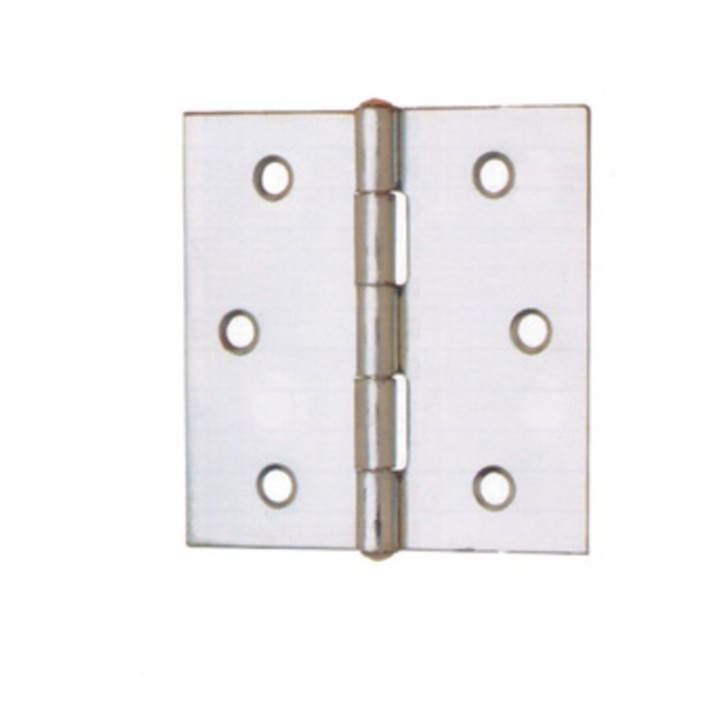 CERNIERA PERNO FISSO 121 ACC ZINC 50 X 50 MM