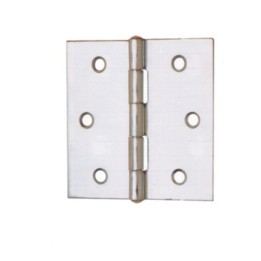 CERNIERA PERNO FISSO 121 ACC ZINC 30 X 30 MM
