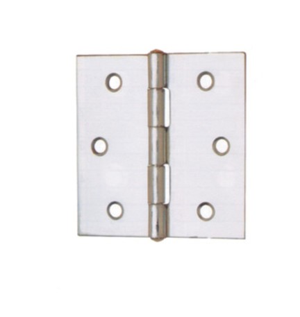 CERNIERA PERNO FISSO 121 ACC ZINC 80 X 80 MM