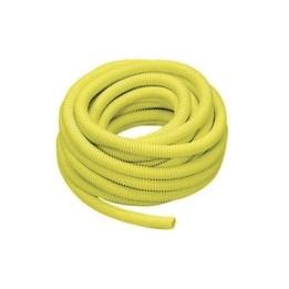 TUBO GUAINA GIALLA PER PROTEZIONE TUBI GAS Diam. Int. 25
