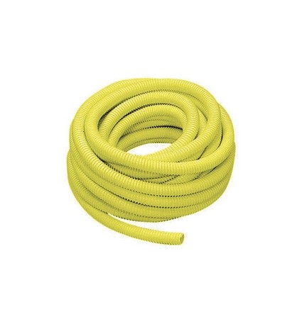 TUBO GUAINA GIALLA PER PROTEZIONE TUBI GAS Diam. Int. 50