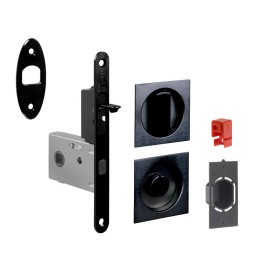 KIT MANIGLIE QUADRO PORTA SCORR EASY G500T NERO