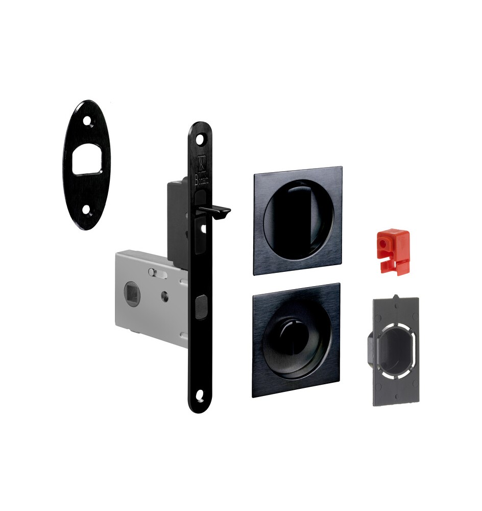 KIT MANIGLIE QUADRO PORTA SCORR EASY G500T NERO