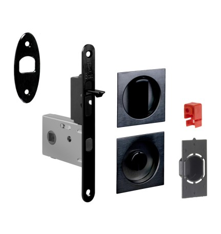KIT MANIGLIE QUADRO PORTA SCORR EASY G500T NERO