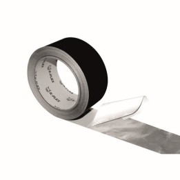 NASTRO IN ALLUMINIO COLORATO NERO ALU BLACK CW 50 mm x 50 mt sp30