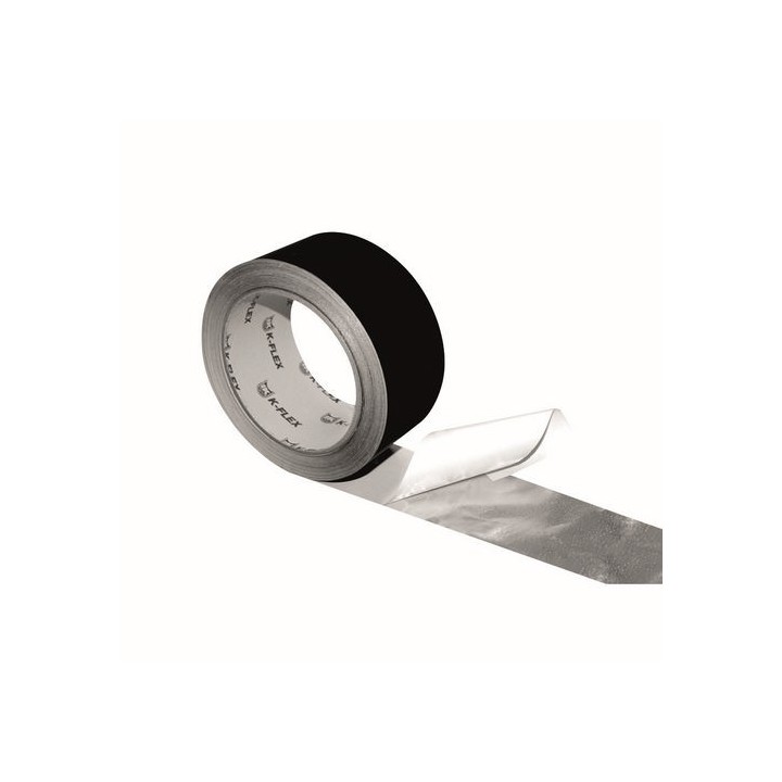 NASTRO IN ALLUMINIO COLORATO NERO ALU BLACK CW 50 mm x 50 mt sp30