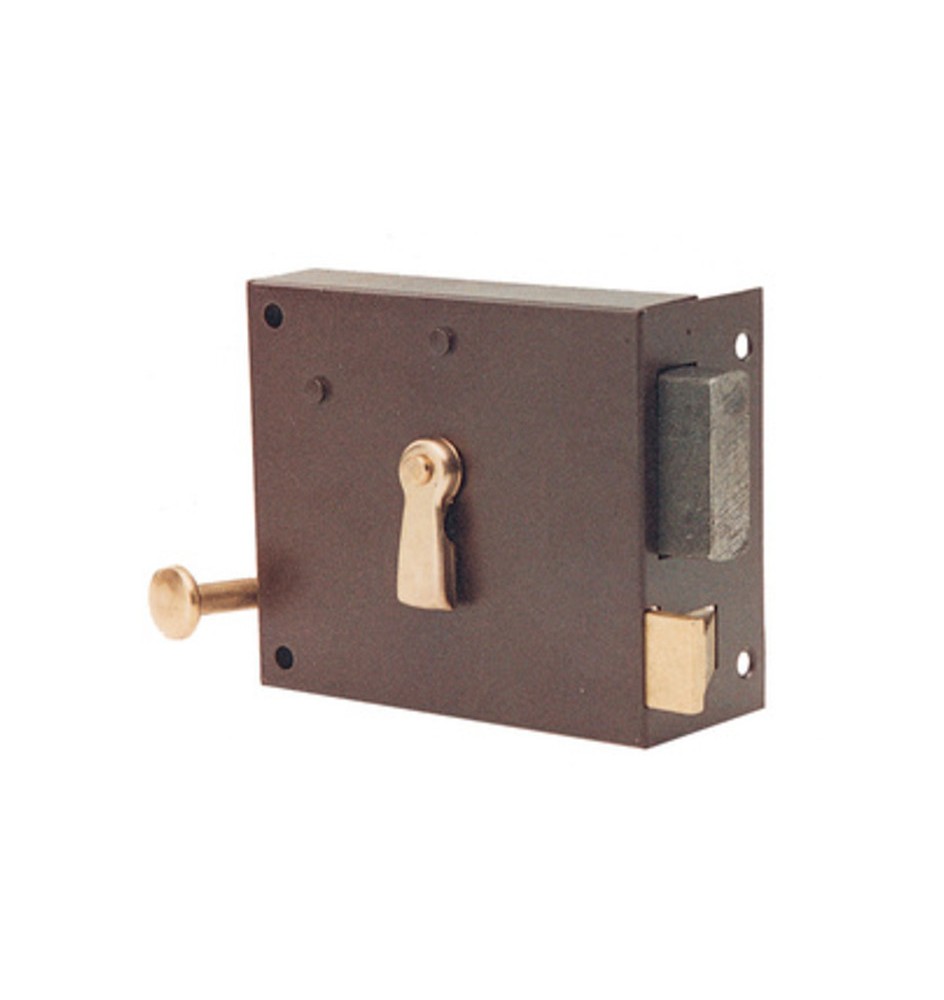SERRATURA SCROCCO CATEN 2 MAND 175 DX 80X40 MM