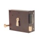 SERRATURA SCROCCO CATEN 2 MAND 175 DX 80X40 MM