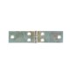CERNIERA PERNO FISSO LUNGA ACC ZINC 99 X 25 MM*