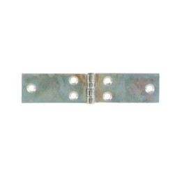 CERNIERA PERNO FISSO LUNGA ACC ZINC 140 X 28 MM*