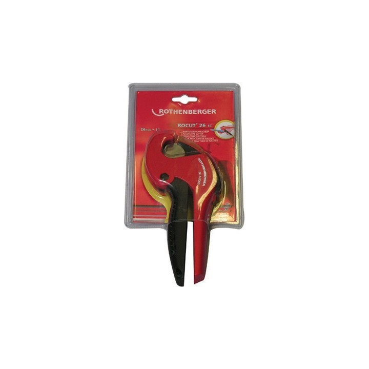 CESOIA TAGLIATUBO DI PRECISIONE IN PLASTICA ROCUT 26TC Diam. 26 mm.