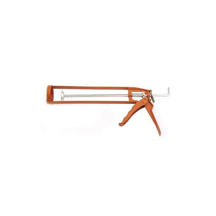 PISTOLA SILICONE IN LEGA METALLICA E ACCIAIO L. 225 mm