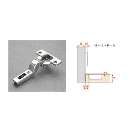 SALICE CERNIERA C2ABP99 F35 COLLO ALTO 17 STANDARD