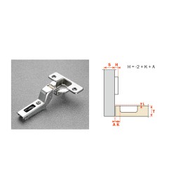 SALICE CERNIERA C2ABP99 F35 COLLO ALTO 17 STANDARD