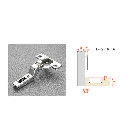 SALICE CERNIERA C2ABP99 F35 COLLO ALTO 17 STANDARD
