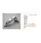 SALICE CERNIERA P/MOBILI C2AFA99 COLLO 0 165 GRADI
