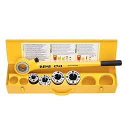 FILIERA A CRICCO REMS EVA SET R 1/2-1"1/4 Set R 1/2-3/4-1-1"1/4