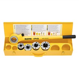 FILIERA A CRICCO REMS EVA SET R 1/2-1"1/4 Set R 1/2-3/4-1-1"1/4-1"1/2-2"