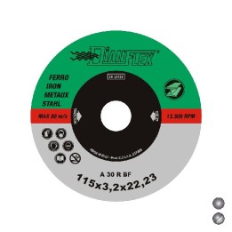 DISCO ABRASIVO PER FERRO mm 230 x sp. 2.0 Ferro